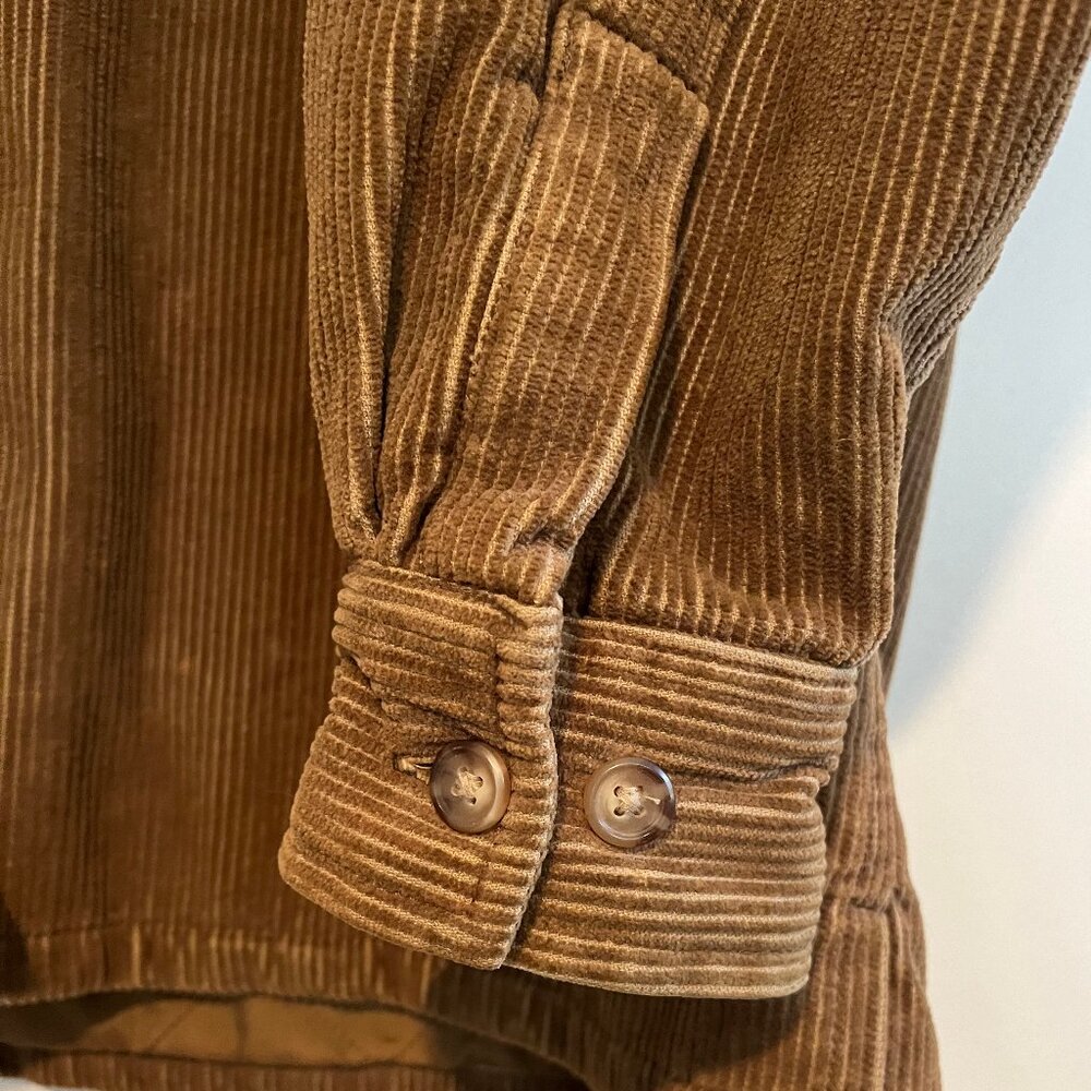 Vintage Authentic Gap Clothing Brown Corduroy Jacket - Picture 6 of 6